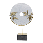 Декоративный арт-объект из мрамора Marble Ring варинант исполнения - 1 | Loft Concept в Новосибирске