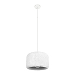 Подвесной светильник с цилиндрическим фактурным абажуром Sergey Makhno варинант исполнения - 9 | Loft Concept в Новосибирске