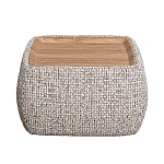 Столик прикроватный мягкий Soft Table from Chenille варинант исполнения - 1 | Loft Concept в Новосибирске