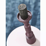 Подсвечник фигурный сливовый Bright Accent 35 см варинант исполнения - 5 | Loft Concept в Новосибирске