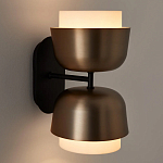 Бра из металла с 2-мя плафонами Wilona Duo Wall Lamp варинант исполнения - 2 | Loft Concept в Новосибирске
