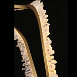 Подвесной светильник с декоративными элементами в виде кристаллов Smooth Shine варинант исполнения - 4 | Loft Concept в Новосибирске