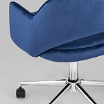 Кресло для компьютерного стола Veloury Blue варинант исполнения - 8 | Loft Concept в Новосибирске