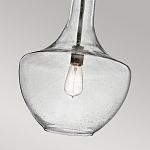 Подвесной светильник прозрачный стеклянный органической формы Kichler варинант исполнения - 5 | Loft Concept в Новосибирске