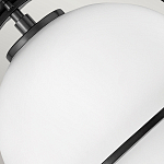 Потолочный светильник с плафоном в форме белого матового шара Hinkley варинант исполнения - 6 | Loft Concept в Новосибирске