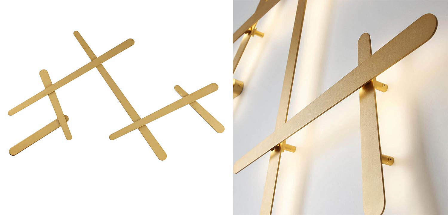 Бра Rolf Gold Labarint Lines - Loft-Concept в Новосибирске