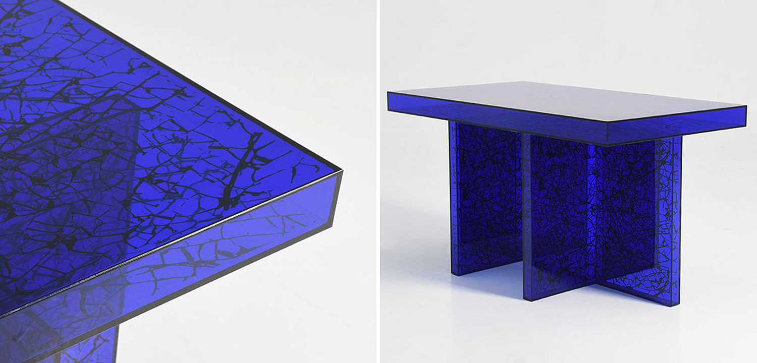 Кофейный стол Acrylic Blue Gerald Coffee Table Кофейный стол Acrylic Blue Gerald Coffee Table - Loft-Concept в Новосибирске