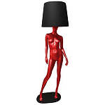 Лампа MANNEQUIN LAMP с абажуром изгибы тела варинант исполнения - 2 | Loft Concept в Новосибирске