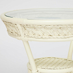 Комплект террасный из ротанга Eloise белый варинант исполнения - 7 | Loft Concept в Новосибирске