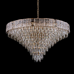 Люстра с каскадом из прозрачного хрусталя Constant Sparks варинант исполнения - 14 | Loft Concept в Новосибирске