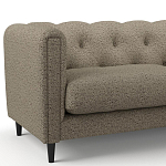 Мебельная ткань Шенилл коричневый цвет 138 см T4-28 варинант исполнения - 6 | Loft Concept в Новосибирске