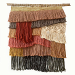 Текстильное Панно с бахромой варинант исполнения - 4 | Loft Concept в Новосибирске