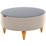 Круглый журнальный стол Garner Round Coffee Table Light варинант исполнения - 1 | Loft Concept в Новосибирске