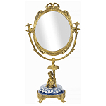 Настольное зеркало в бронзовой рамке Eden Garden варинант исполнения - 1 | Loft Concept в Новосибирске