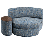 Кушетка со столиком Ulysses варинант исполнения - 2 | Loft Concept в Новосибирске