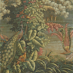 Обои ручная роспись Le Brésil Brume варинант исполнения - 4 | Loft Concept в Новосибирске