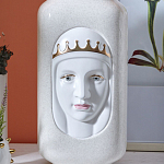 Ваза с золотисто-белыми фрагментами Faces of Imagination варинант исполнения - 5 | Loft Concept в Новосибирске