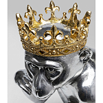 Статуэтка обезьяна в короне серебряная Golden Monkey варинант исполнения - 3 | Loft Concept в Новосибирске