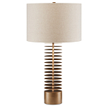 Настольная лампа с корпусом из металлических дисков Skyscraper варинант исполнения - 2 | Loft Concept в Новосибирске