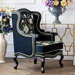 Кресло из натурального бука с изображением птиц и цветов Blooming Birds варинант исполнения - 2 | Loft Concept в Новосибирске