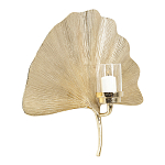 Большой Настенный Подсвечник золотой Лист Пальмы варинант исполнения - 2 | Loft Concept в Новосибирске