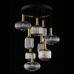 Люстра подвесная Karmelitta Smoky Black варинант исполнения - 3 | Loft Concept в Новосибирске