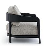 Кресло с каркасом из массива ясеня Deniaud Ash Grey Armchair варинант исполнения - 9 | Loft Concept в Новосибирске