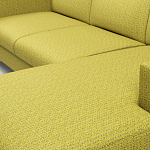 Мебельная ткань Шенилл горчичный цвет 142 см T4-62 варинант исполнения - 10 | Loft Concept в Новосибирске