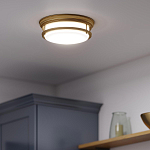 Потолочный светильник с белым матовым стеклянным плафоном в форме перевернутого конуса Hinkley варинант исполнения - 7 | Loft Concept в Новосибирске