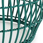 Журнальный стол садовый из плетеного пластика Atlanta варинант исполнения - 3 | Loft Concept в Новосибирске