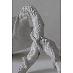 Скульптура «Окаменелый рост», Белый объект варинант исполнения - 3 | Loft Concept в Новосибирске