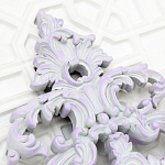 Зеркало в ажурной раме с эффектом старины Classic Ornament Mirror варинант исполнения - 3 | Loft Concept в Новосибирске