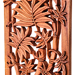 Панно из дерева Bamboos Panel With Trees варинант исполнения - 2 | Loft Concept в Новосибирске