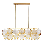 Люстра овальная с цветочными мотивами Light Floral Glow варинант исполнения - 3 | Loft Concept в Новосибирске