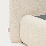 Кровать со съемным бежевым чехлом из ткани букле White Boucle Collection варинант исполнения - 4 | Loft Concept в Новосибирске