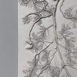 Панно Сосна варинант исполнения - 2 | Loft Concept в Новосибирске