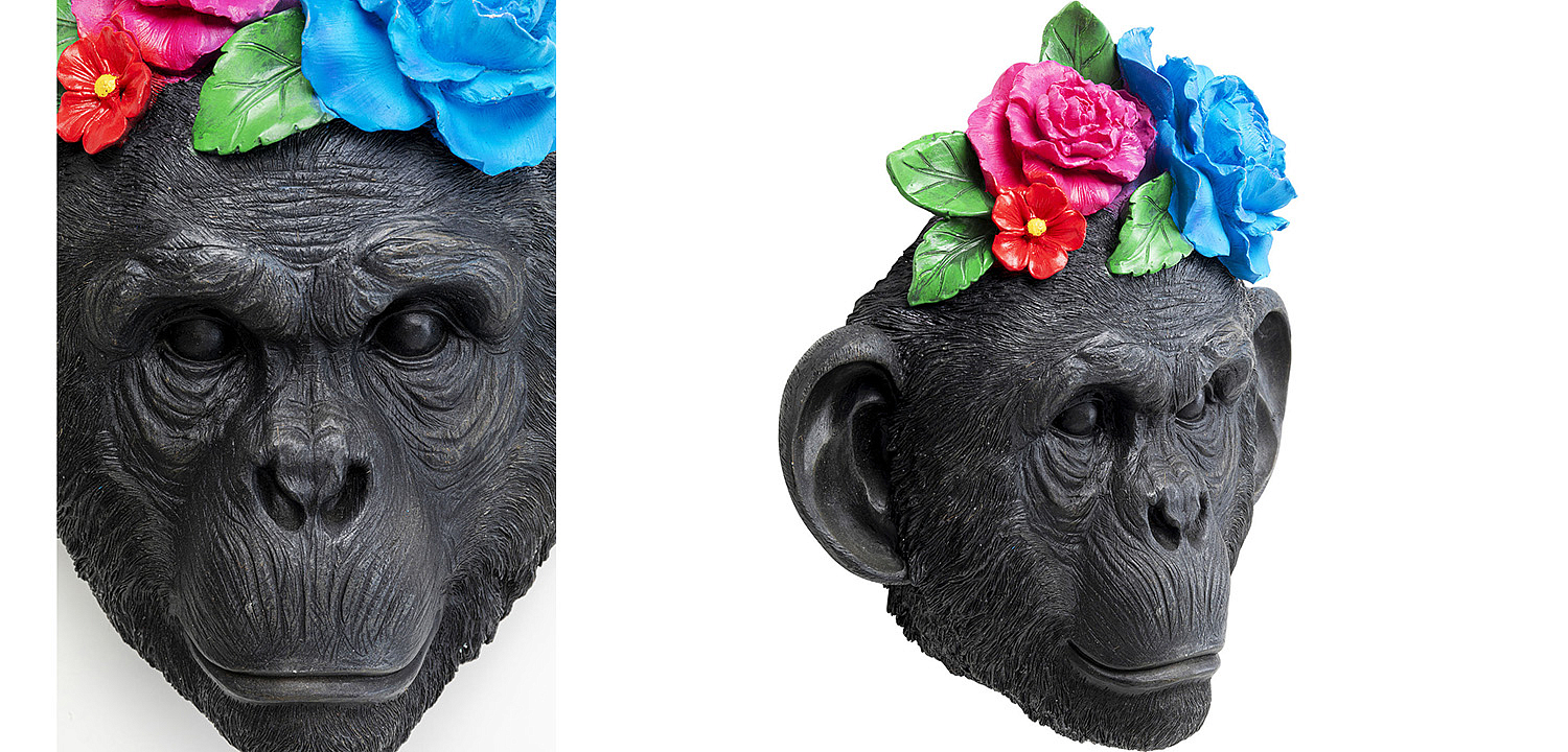 Статуэтка Monkey and Flowers - Loft-Concept в Новосибирске