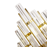 Бра стеклянное с золотым каркасом Luxxu Modern варинант исполнения - 1 | Loft Concept в Новосибирске