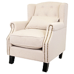 Кресло Henry Armchair beige flax варинант исполнения - 3 | Loft Concept в Новосибирске