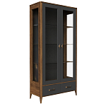 Витрина стеклянная из массива бука Tasteful Furniture варинант исполнения - 1 | Loft Concept в Новосибирске
