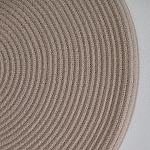 Аксессуар на стену диск с деревянными бусинами Wall Decor Thread Disc  варинант исполнения - 3 | Loft Concept в Новосибирске