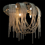 Бра с металиическими цепочками и дугообразными элементами Atlantis Chain варинант исполнения - 6 | Loft Concept в Новосибирске