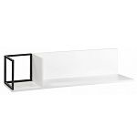 Полка навесная белая открытая Strict Lines  варинант исполнения - 2 | Loft Concept в Новосибирске