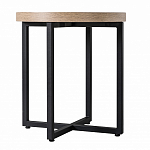 Стол журнальный круглый в стиле лофт Urban Style Space 2 варинант исполнения - 2 | Loft Concept в Новосибирске