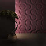 Гипсовая 3D Панель M-25 варинант исполнения - 2 | Loft Concept в Новосибирске