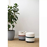 Пуф с плетеной светло-бежевой обивкой Serene Holidays варинант исполнения - 4 | Loft Concept в Новосибирске