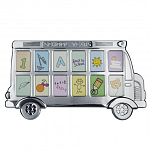 Фоторамка детская Childhood Corner Bus 12 фото варинант исполнения - 1 | Loft Concept в Новосибирске