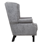 Кресло Charlie Armchair grey velour варинант исполнения - 2 | Loft Concept в Новосибирске