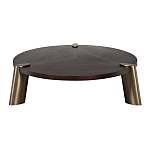Стол журнальный низкий Dominant темный орех варинант исполнения - 1 | Loft Concept в Новосибирске