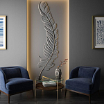 Барельеф PLUMA варинант исполнения - 2 | Loft Concept в Новосибирске